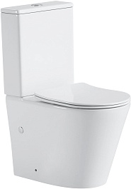 Black&White Унитаз Universe W-7793 безободковый – фотография-1